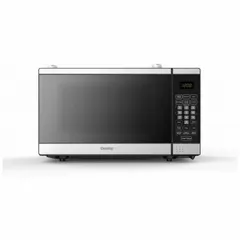This under-cabinet microwave from DANBY offers a 0.7 cu ft oven capacity with 700 W cooking power and 10 adjustable power levels. Designed for space-saving installation above countertops, it is suitable for reheating, defrosting, and light cooking in kitchens, break rooms, or offices. The unit does not include a turntable.