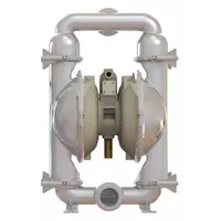 STANDARD PUMP Double Diaphragm Pump: 316 Stainless Steel, 3 in, Tri-Clamp, 180 gpm, PTFE Diaphragm (MPN SPFP30NPT)