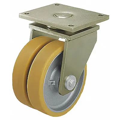 OEM Plate Caster: Swivel - Easy-Turn Medium-, Heavy- & Exteme-Duty Plate Casters