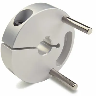 RULAND MANUFACTURING Controlflex Coupling Hub: 1° Angular Misalignment, 1 mm Axial Motion - Double Insert Hubs for Keyed Shafts