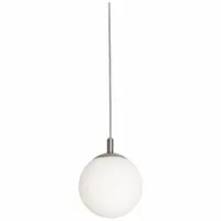 AFX INC. Pendant: 11 3/4 in Dia, 11 3/4 in Ht, Satin Nickel, 60 W, 120V AC, Dimmable (MPN LRTP11MBSN)