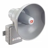 FEDERAL SIGNAL PA Speaker: Tone Sound, 30 W Watt, 24V DC, Indoor/Outdoor, 314GC-024