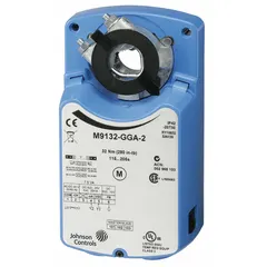 This non-fail-safe actuator is designed for positioning dampers and valves in HVAC systems. It operates with floating point or on/off control signals, providing 280 in-lb torque over a 0 to 90° stroke. The actuator accepts 24V AC/DC input and features a plug-in electrical connection for easy installation. It is compatible with building automation systems and offers CW/CCW shaft rotation.