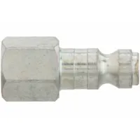 PARKER Quick Connect Hose Coupling: 1/4 in Body Size, 1/4 in Hose Fitting Size, 1/4" -18 Thread Size (MPN 3C)