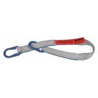 LIFT-ALL Web Sling: Type U, Polyester, Universal Link, 2 Plies, 14 ft Sling Lg, 12 in Eye Lg, Silver (MPN UU2804TX14)