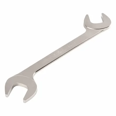 TEKTON Open End Wrench: Chromium Molybdenum Steel, Satin, 29 mm Head Size - Metric, Double End, Open End Wrenches