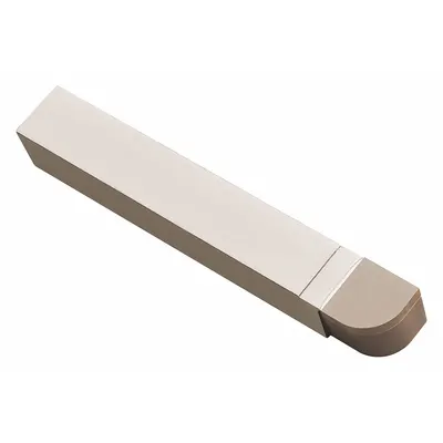 MICRO 100 Single-Point Tool Bit: RXL Tool Bit Style, 3/8 in Shank Wd, 3/8 in Shank Ht - Brazed-Tip Lathe Tool Bits