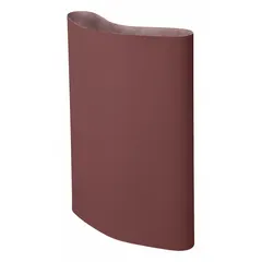 General-purpose sanding belt for grinding and finishing carbon steel and soft metals. Features aluminum oxide abrasive with P100 grit on an X weight cloth backing. Sold as a 5-pack.
