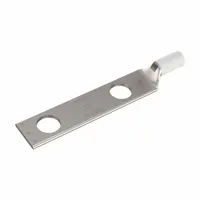 Compression Lug: For 14 to 10 AWG, Solid/Stranded Wire, 1/4 in Stud Size, Std, Copper Barrel (MPN YAV102TC14)