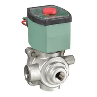 REDHAT Solenoid Valve: 4-Way, 1/4 in Pipe Size, 110V AC/120V AC, Watertight/With Junction Box (MPN JSP8340G001)