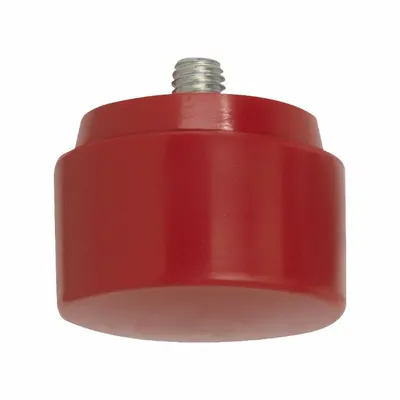 NUPLA Hammer Tip Head: Medium, Nylon, 1 in Dia, 5/16-18 Thread Size, Threaded - Replacement Faces & Tips