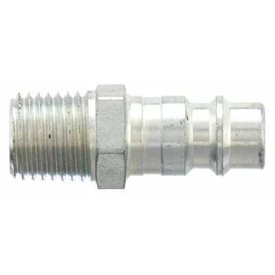 GUARDAIR Industrial Interchange Steel Quick-Connect Air Coupling Plug - Industrial Interchange Steel Quick-Connect Air Coupling Plugs