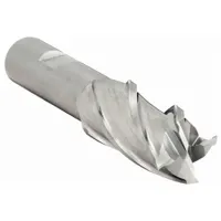 CLEVELAND Square End Mill: High Speed Steel, 4 Flute, 20 mm Mill Dia, 47.63 mm LOC, 101.6 mm OAL (MPN C75108)