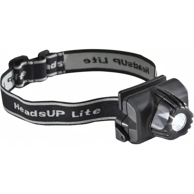 PELICAN Headlamp: 74 lm, 11 hr Run Time at Max. Brightness, 92 m Max Beam, 2 Light Outputs - Headlamps