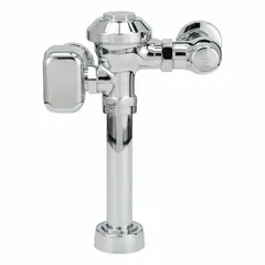 This ZURN automatic flush valve is designed for urinals in commercial restroom applications. It features a 1-inch size, top spud location, and operates within a 25-80 psi water pressure range. The sensor-activated, touch-free operation helps maintain hygiene and reduce water usage in high-traffic facilities.