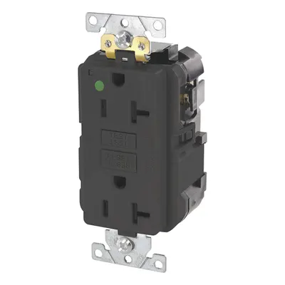 LEVITON Modular Receptacle: Hospital Grade Fed. Spec., Decorator Duplex, 5-20R - General Purpose Receptacles