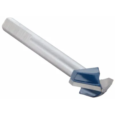 BOSCH Glass and Tile Drill Bit: 7/8 in Drill Bit Size, 2 1/2 in Max Drilling Dp - Arrow-Tip Drill Bits for Glass & Tile