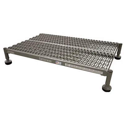 COTTERMAN Work Platform: 9 in Platform Ht - Max, 24 in Platform Wd, 36 in Platform Dp - Adjustable-Height Single-Step Platforms