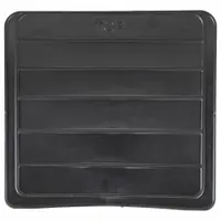 AKRO-MILS Bin Divider: 9 5/8 in x 8 7/8 in, Not Electrostatic Discharge Conductive, Black (MPN 41287)
