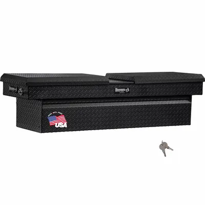 BUYERS PRODUCTS Topside Truck Box: Topside Truck Box, Gull Wing Lid Lid, 71 in Overall Wd - Gull Wing Lid Crossover Boxes