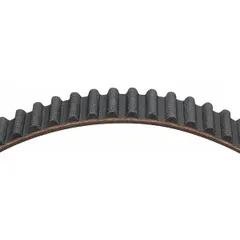 Timing belt and metric V-belt belt with an effective length of 1,824 mm. Reinforced with fiberglass cord for strength. Used in engine timing systems to synchronize camshaft and crankshaft rotation in passenger cars and light trucks.