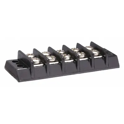 OEM Barrier Terminal Strip: 5 Poles - Surface Mount Barrier Strips