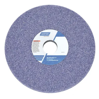 NORTON Straight Grinding Wheel: Type 1, 8" x 3/4" x 1 1/4", 32A46-JVBE, 5 PK - Grinding Wheels for Moderate-to-Heavy Grinding of Tool Steels