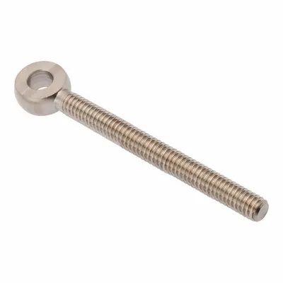 AMPG Fixed Rod End: Stainless Steel, Plain, 4 in Hole Center-to-End Lg, Right Hand - Stainless Steel Male Threaded Fixed Rod Ends