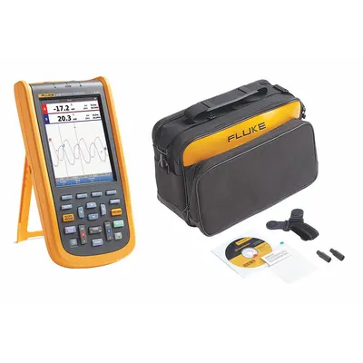 FLUKE Compact Handheld Oscilloscope: Compact Digital Oscilloscopes, Fully Isolated