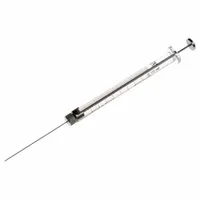 HAMILTON Chromatography Syringe: 100 ul Capacity - mL, Gastight, Borosilicate Glass, PTFE, PTFE (MPN 81030)