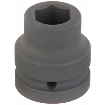 WESTWARD Impact Socket: 1 in Drive Size, SAE, 1 1/8 in Socket Size, 6-Point, Std - 1" Drive Impact Sockets