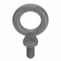 Machinery Eye Bolt: With Shoulder, Steel, Galvanized, 3/8"-16 Thread Size, 3/4 in Thread Lg (MPN K2023-A-HDG)