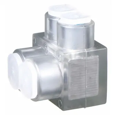BURNDY Multitap Connector: 2 Port, Single-Sided Entry, 14 AWG – 4 AWG Wire Size - Dry-Location Single-Sided Entry Multitap Connectors