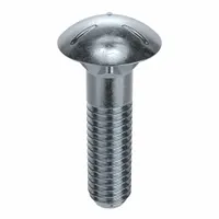 Carriage Bolt: Square Neck, 1/4"-20 Thread Size, 1 3/4 in lg, Steel, Grade 2, Zinc-Plated, 100 PK (MPN CAI502501750-100P)