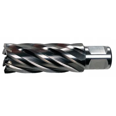 SLUGGER BY FEIN Annular Cutter: 1 1/16 in Cutter Dia, 3 in Max Cutting Dp, Bright - High-Speed Steel Annular Cutters for Stacked Drilling