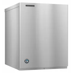 Modular ice machine head producing 647 lb of crescent-shaped ice per day. Water-cooled for efficient operation in warm environments. Requires separate storage bin. Operates on 115V. Dimensions: 30 3/8 in high, 22 in wide. Not Energy Star compliant.