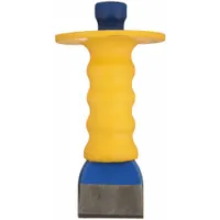 Mason Chisel: 2 1/4 in Blade Wd, 7 1/2 in Overall Lg, Includes Striking Cap, Includes Handguard (MPN G334)