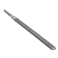 Pillar File: Square, Double-Cut, Single Edge Cut, Smooth Cut, 6 in Lg without Tang, 7/16 in Wd (MPN 10Z744)