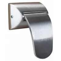 This passage paddle lockset is constructed in bronze with a push up/pull down style. It is ADA compliant and ligature-resistant, suitable for applications requiring anti-ligature features and barrier-free door operation without a locking mechanism