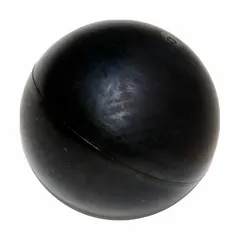 Buna-N check ball for use in diaphragm pumps. Prevents backflow and maintains system pressure in fluid handling applications. Fits 1 in pump size. Weight 0.062 lb.