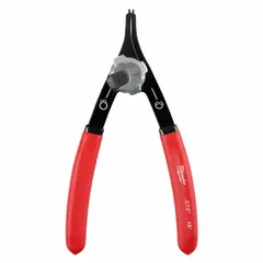 Manual convertible retaining-ring pliers for installing and removing internal and external retaining rings in bore diameters from 1 1/16 in to 1 3/4 in. Suitable for industrial maintenance, assembly, and repair applications such as machining, hydraulics, and pneumatics.