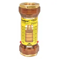 HEDLAND Mechanical Flowmeter: Flow Meter, Scale, Variable Area, Inline, Universal, Gallons/Liters (MPN H615-050-R)