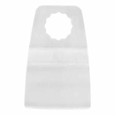 FEIN Oscillating Scraper Blade: Rigid, 2 in Blade Wd, 2 1/2 in Blade Lg, High Speed Steel - 12-Point Mounted Blades
