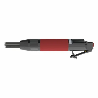 CS UNITEC Needle Scaler: Heavy Duty, 11 mm Stroke Lg, 1/4 in Female NPT, 19 Needles - Inline Needle Scalers