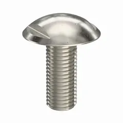 M8x1.25 thread, 20 mm length, truss head with spanner drive, 13 mm width across flats. Made of 316 stainless steel with plain finish. Used in food processing, pharmaceutical, and sanitary equipment where corrosion resistance and easy cleaning are required.