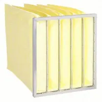 OEM Pocket Air Filter: 20 in x 20 in x 15 in, MERV 15, Yellow, Synthetic, 5 Pockets (MPN 911TD3)