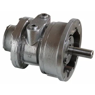 SPEEDAIRE Air Motor: 5.25 hp, 132 in-lb Torque, 2,500 RPM, 175 cfm, Flange, 1/2 in NPT - Rotary Vane Air Motors