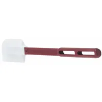 VOLLRATH High-Heat Spatula: 16 1/2 in Overall Lg, Silicone Blade, Nylon Handle, 2 3/4 in Blade Wd (MPN 52026)