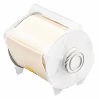 Continuous Label Stock: 4 in x 100 ft, Vinyl, Tan (Gloss), Outdoor (MPN 76602)