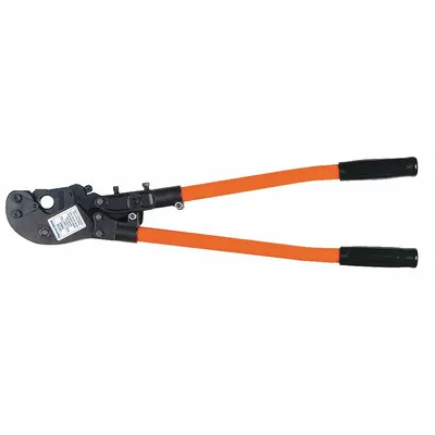 THOMAS & BETTS Ratchet Crimper: 26 in Overall Lg, TBM6S, Manual - Controlled-Cycle Lug & Splice Crimpers